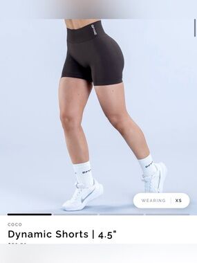 Women's Dynamic 4.5" High-Waist Shorts - coco